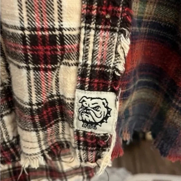 Urban Outfitters Plaid Flannel Shirt - Picture 4 of 5